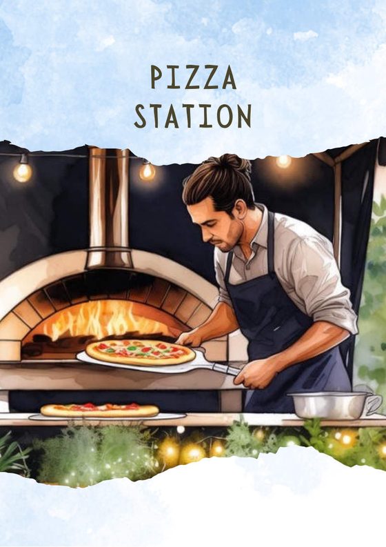 Fire-oven pizza